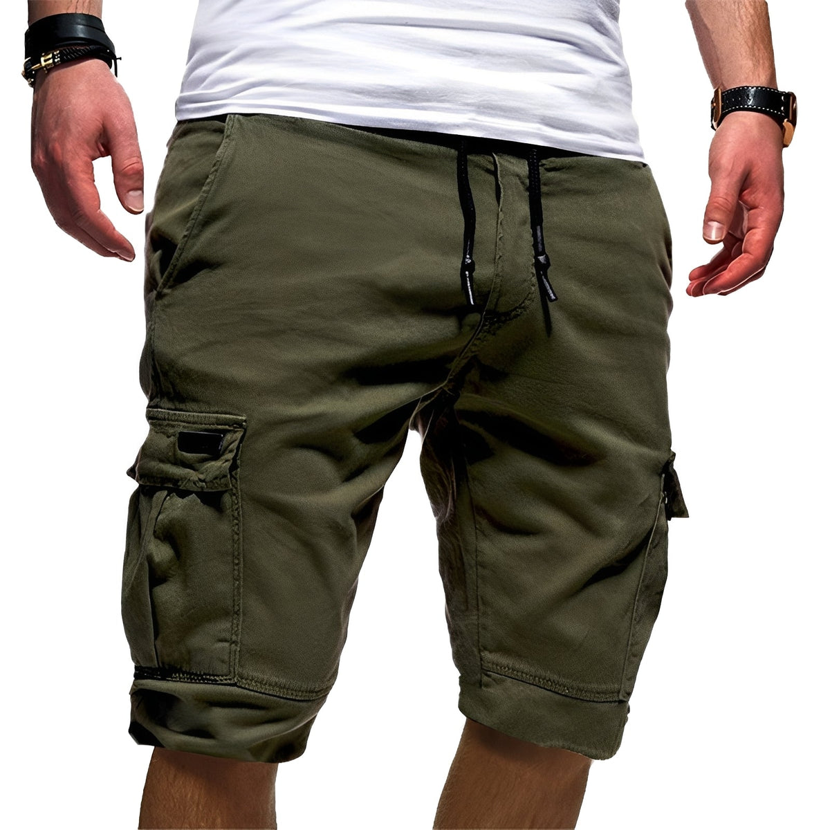 James - Bequeme, weit geschnittene Cargoshorts für Damen