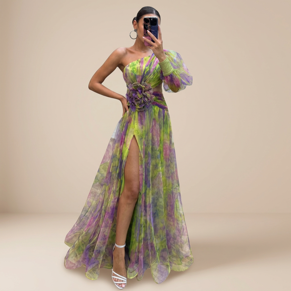 Dianna - Eindrucksvolles Tüll-Maxikleid