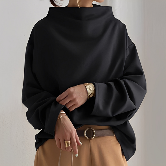 Yveline - Sanfter Damen-Rollkragenpullover