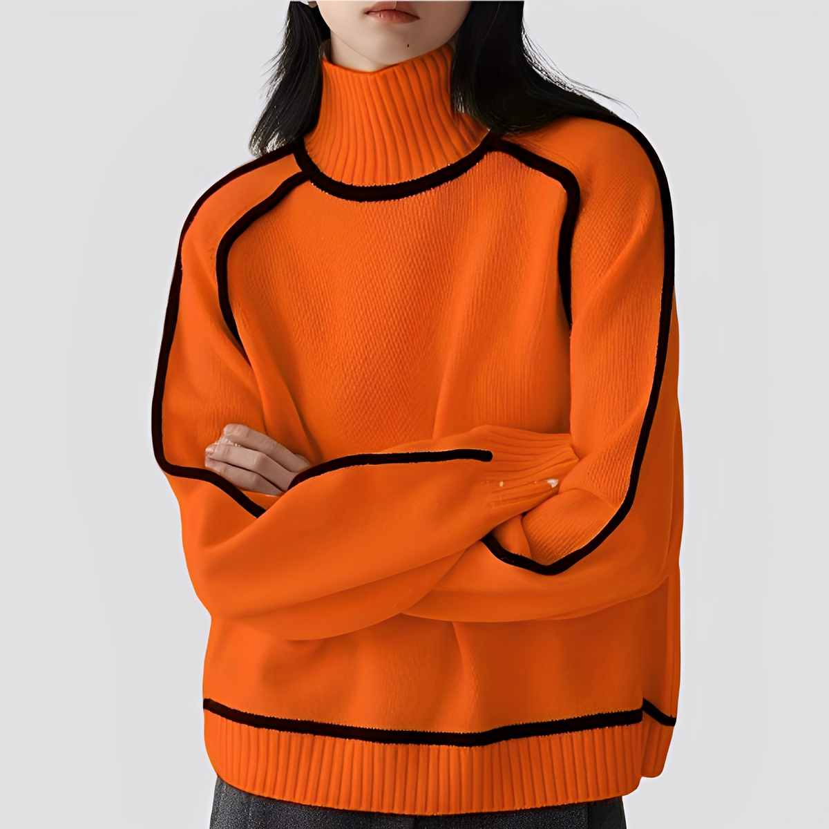 Azalea - Stilvoller und gemütlicher Rollkragenpullover
