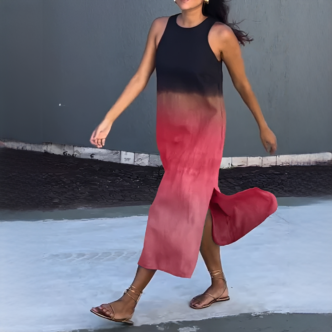 Renalyn - Stilvolles ärmelloses Damenkleid