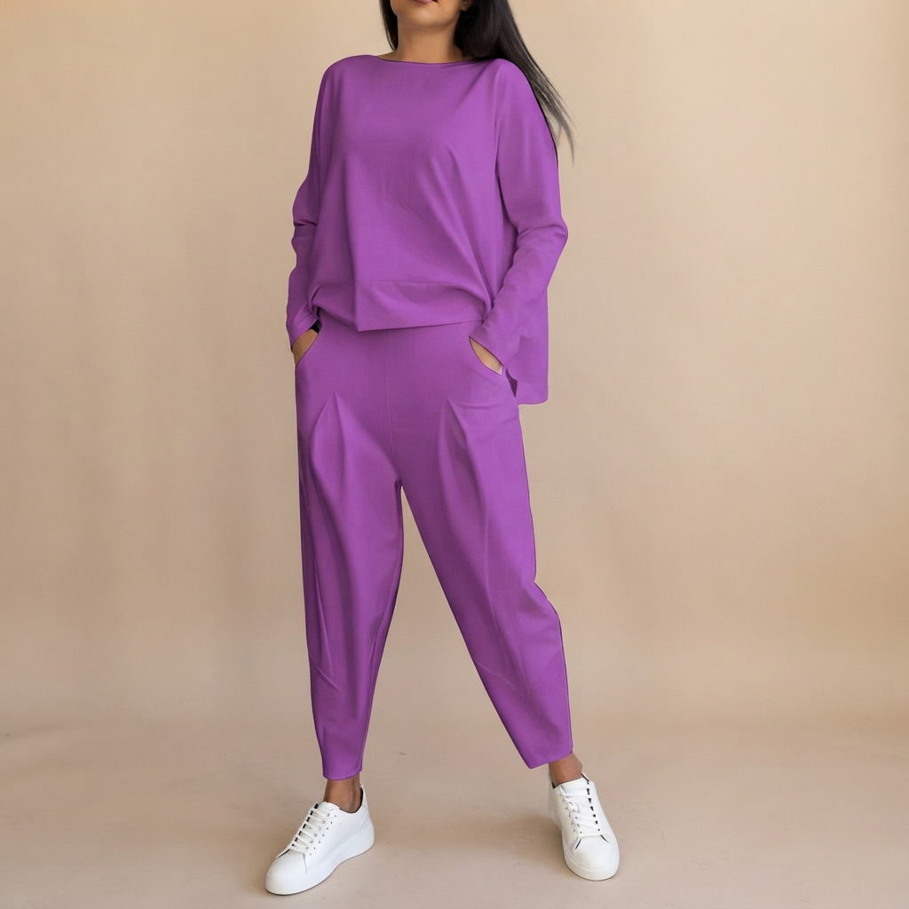 Emilyn - Komfortables Set mit weiter Hose