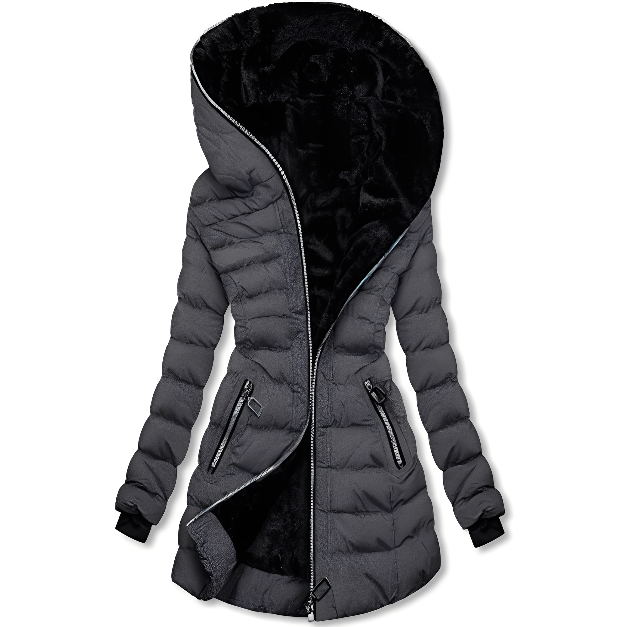 Jasmine - Moderne Kapuzenjacke