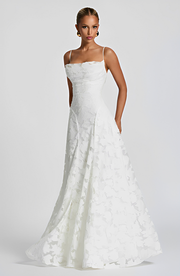 Francisa - Schickes und zierliches Maxikleid