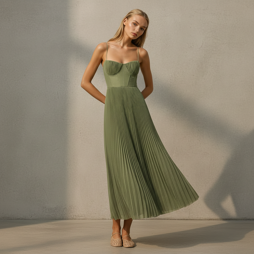 Lorelei - Schickes Kleid ohne Rücken und Ärmel