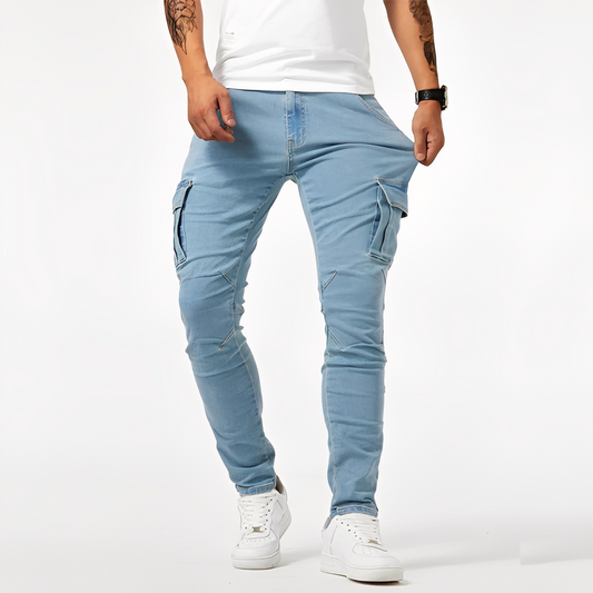 Clarence - Elastische Cargo-Hose für Herren
