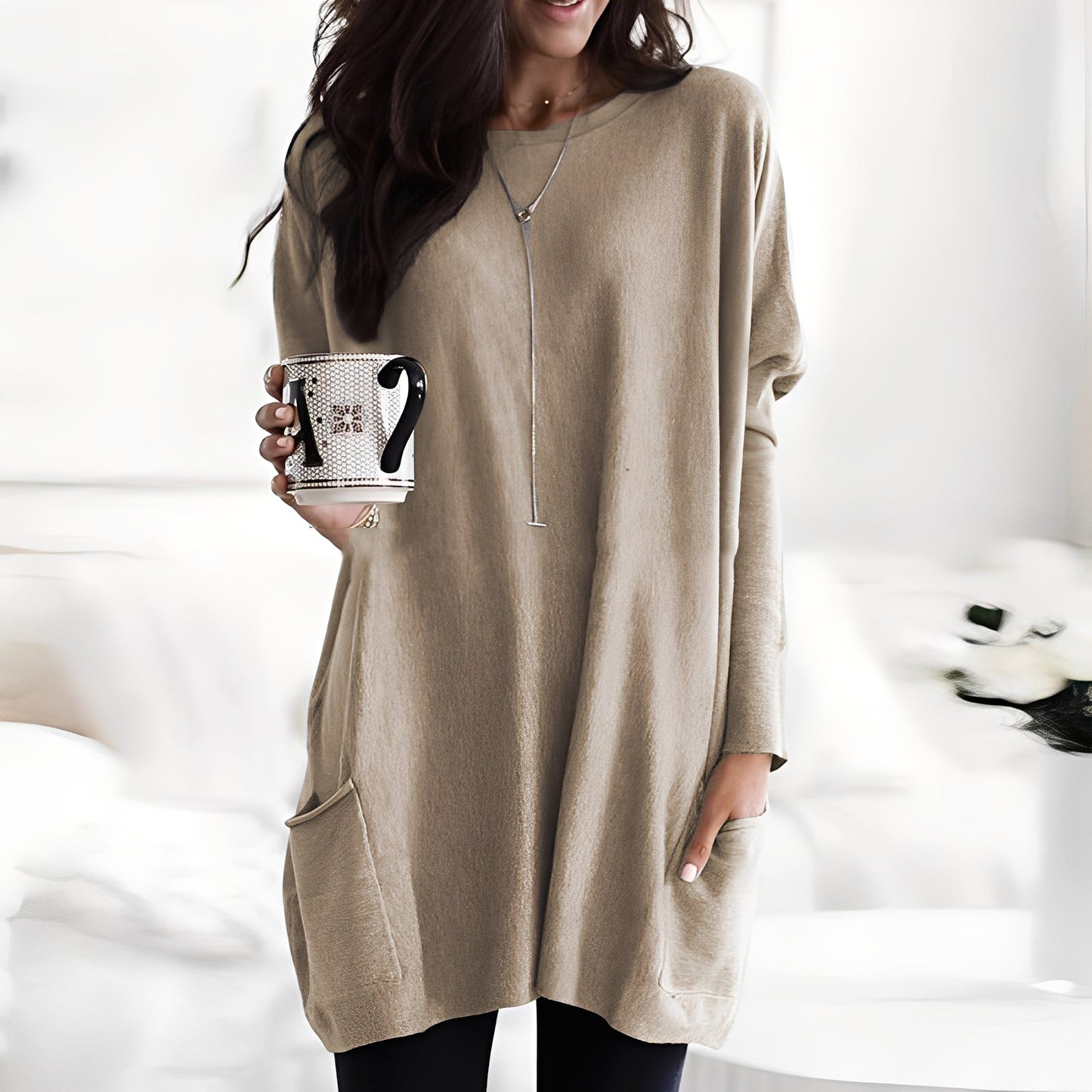 Diane - Eleganter Damenpullover mit langen Ärmeln