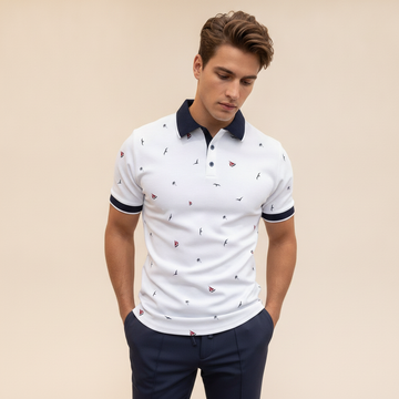 Bedario - Trendiges Freizeit-Poloshirt