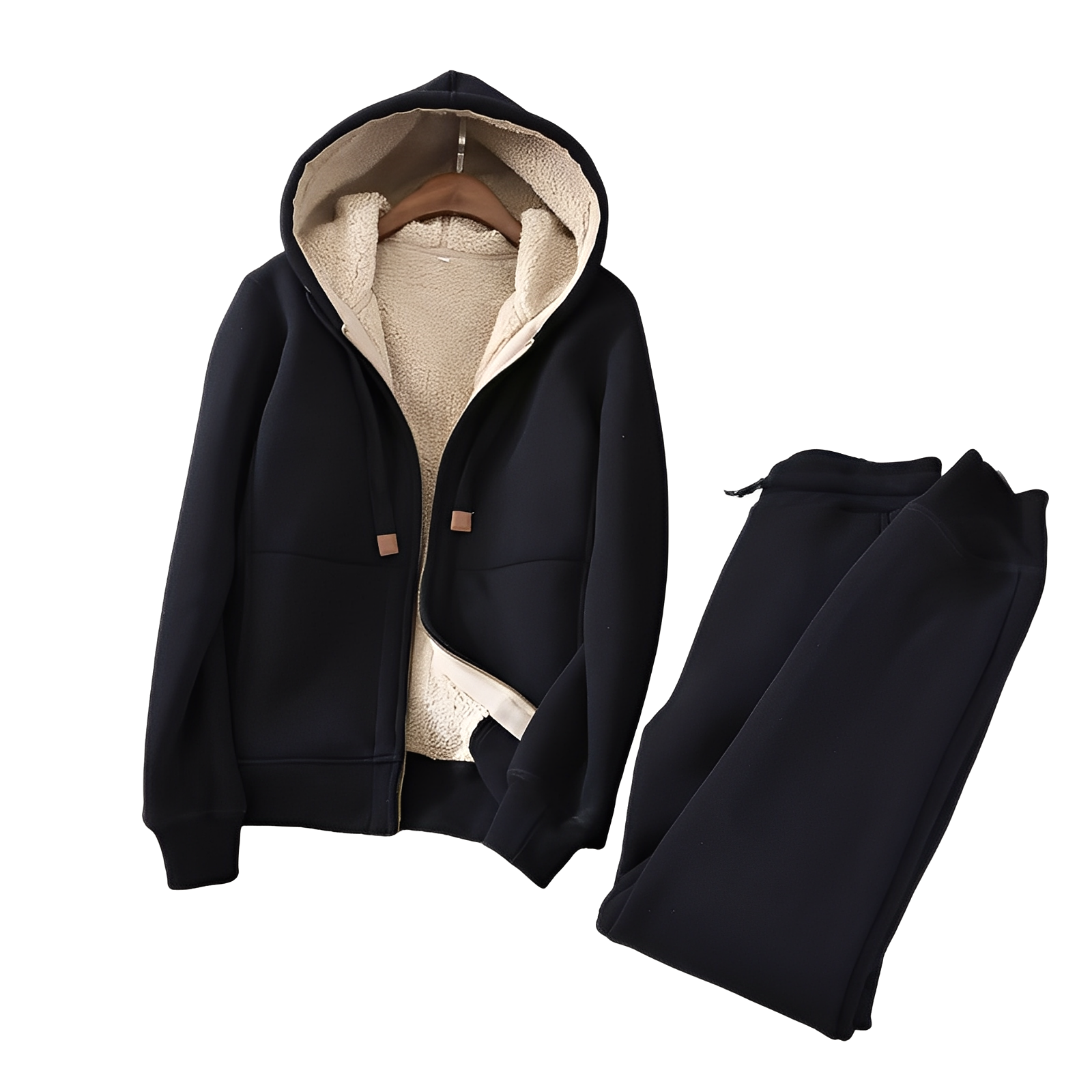 Monica - Komfortables Damen-Set aus Kapuzenpullover und Jogginghose