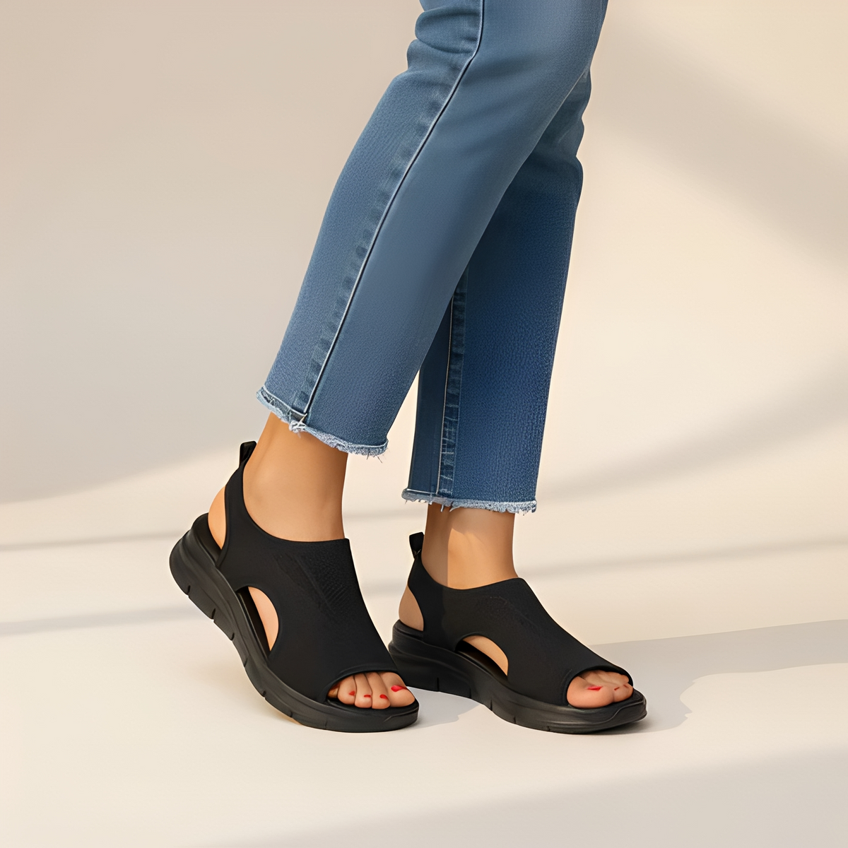Jocelyne - Atmungsaktive Sandalen
