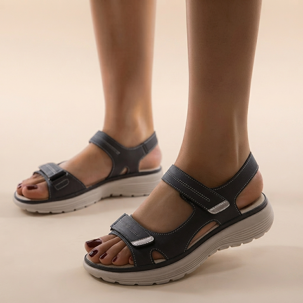 Donabelle - Bequeme Sandalen mit Riemen