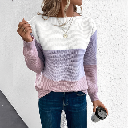 Anelie - Modischer, gestrickter Pullover für Damen