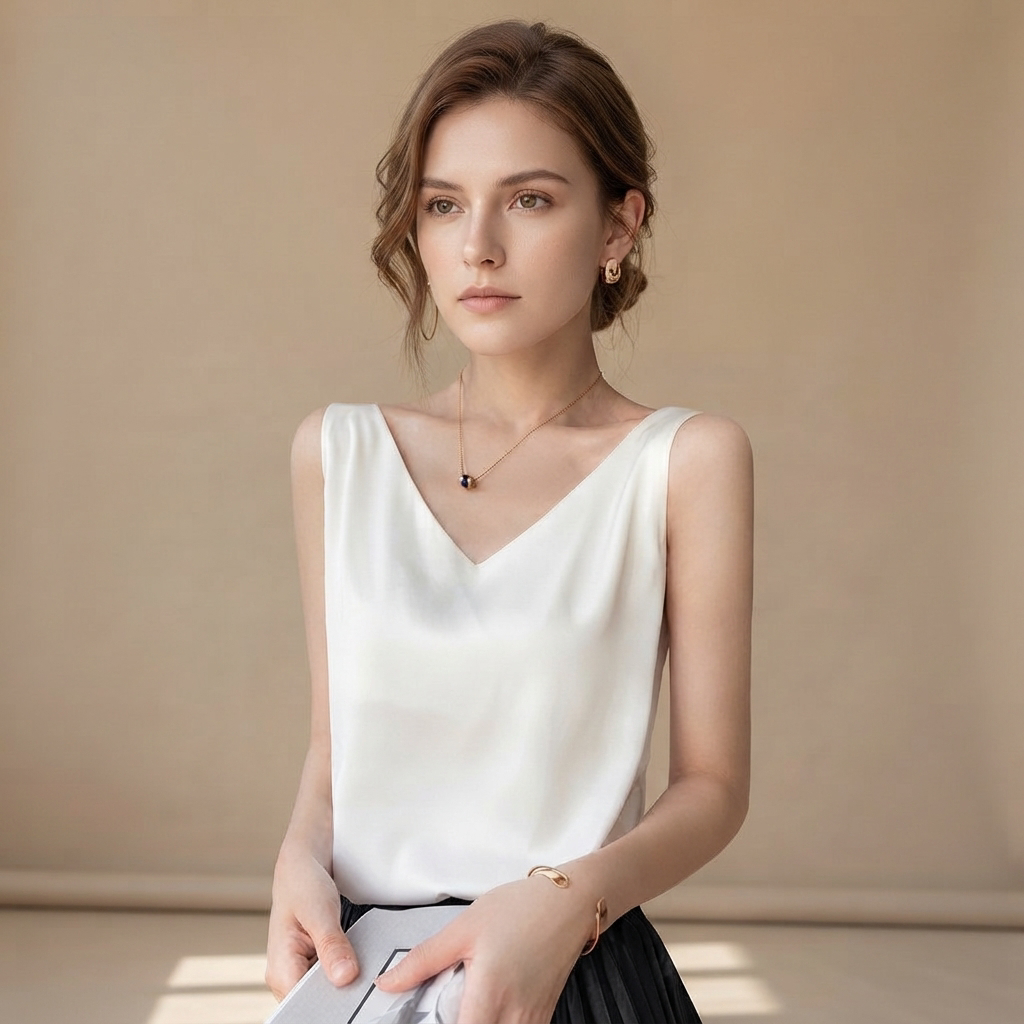 Trina - Elegantes Top mit V-Ausschnitt
