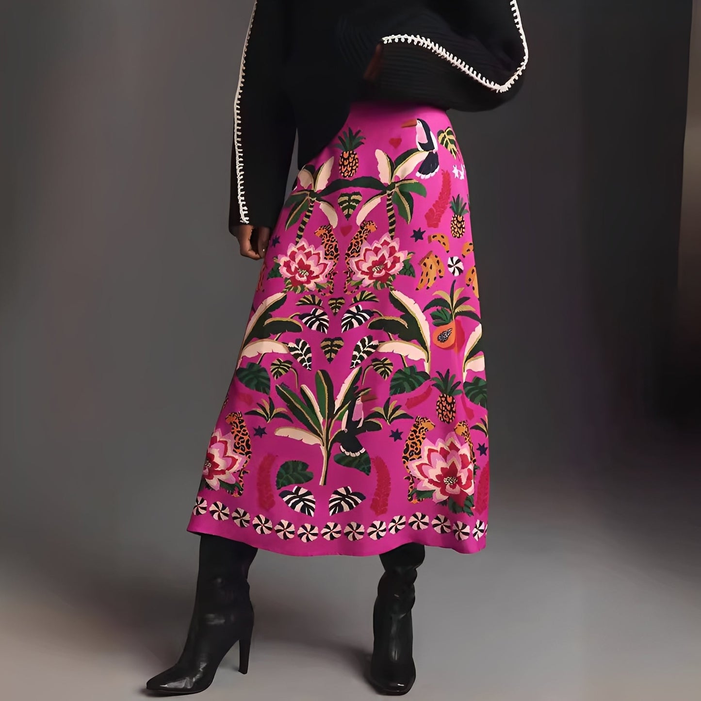 Chanie - Elegantes Damen-Blumenkleid