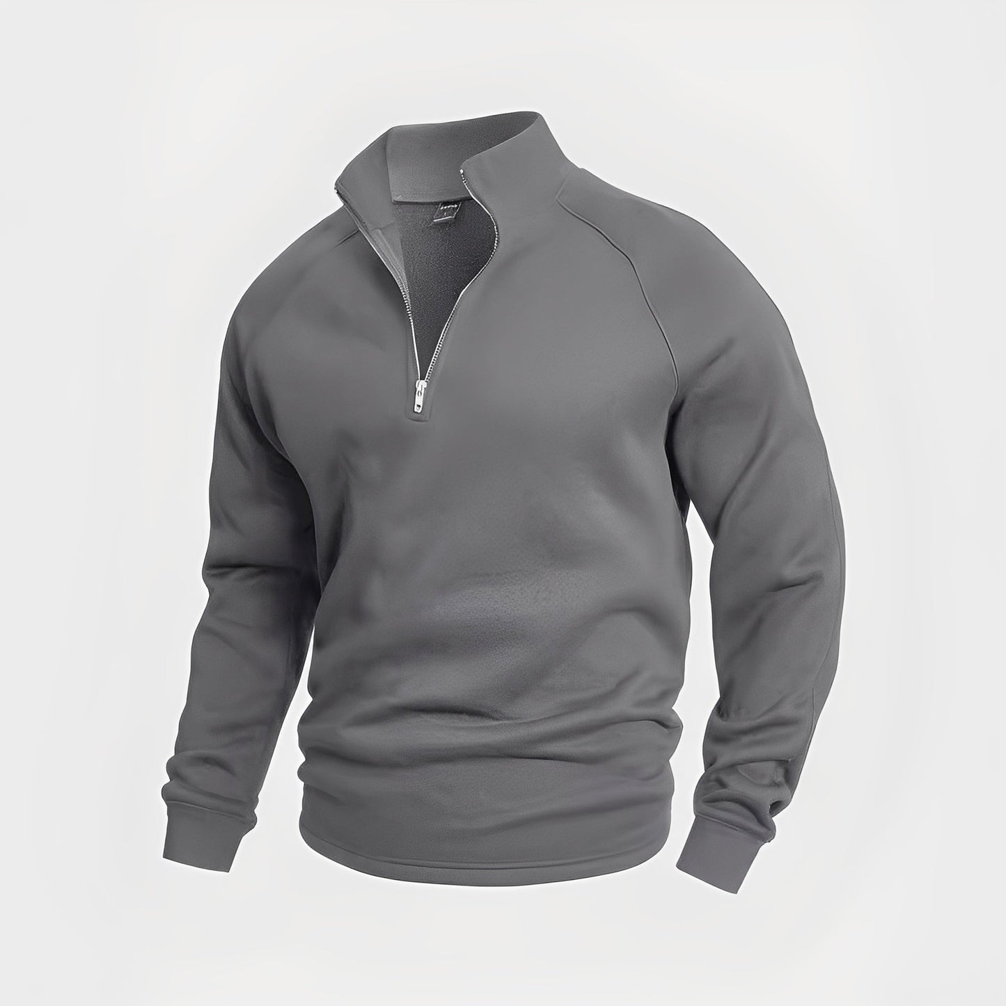 Wiley - Komfortabler Herren-Fleecepullover mit Reißverschluss