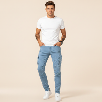 Zilton - Lässige Slim-Fit-Cargohose