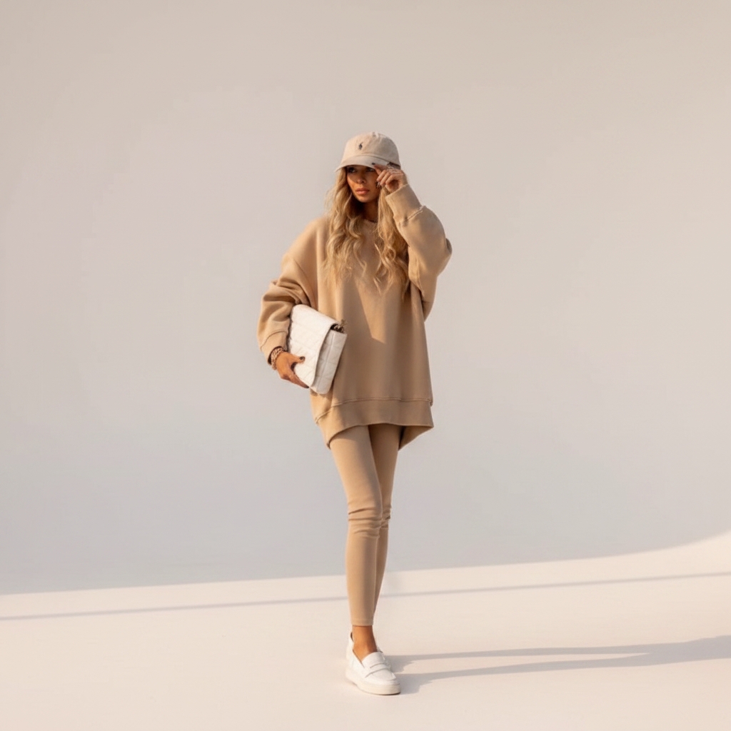 Jashanna - Oversized Langarmhosen-Set