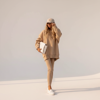 Jashanna - Oversized Langarmhosen-Set