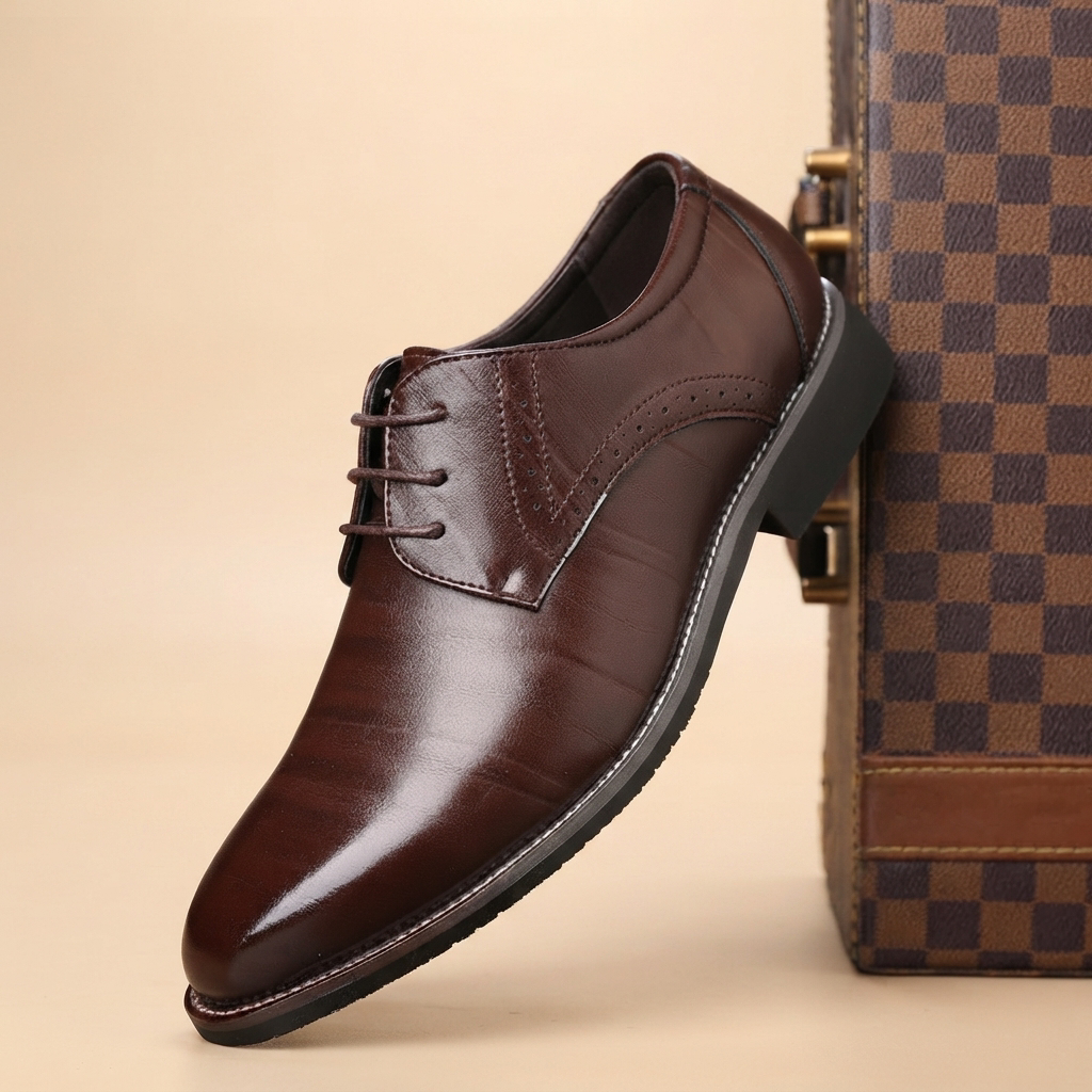 Tristan - Komfortable formelle Schnürschuhe