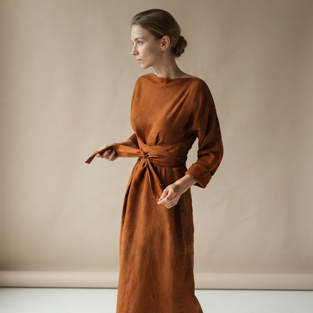 Ashlee - Fließendes Maxikleid ohne Bindung