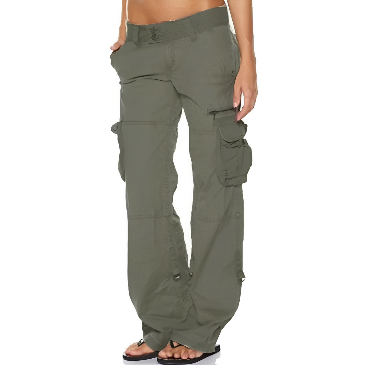 Matilda - Trendige, locker geschnittene Damen-Cargohose