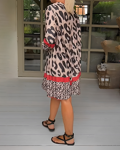 Marfie - Elegantes Mini-Kleid mit V-Ausschnitt