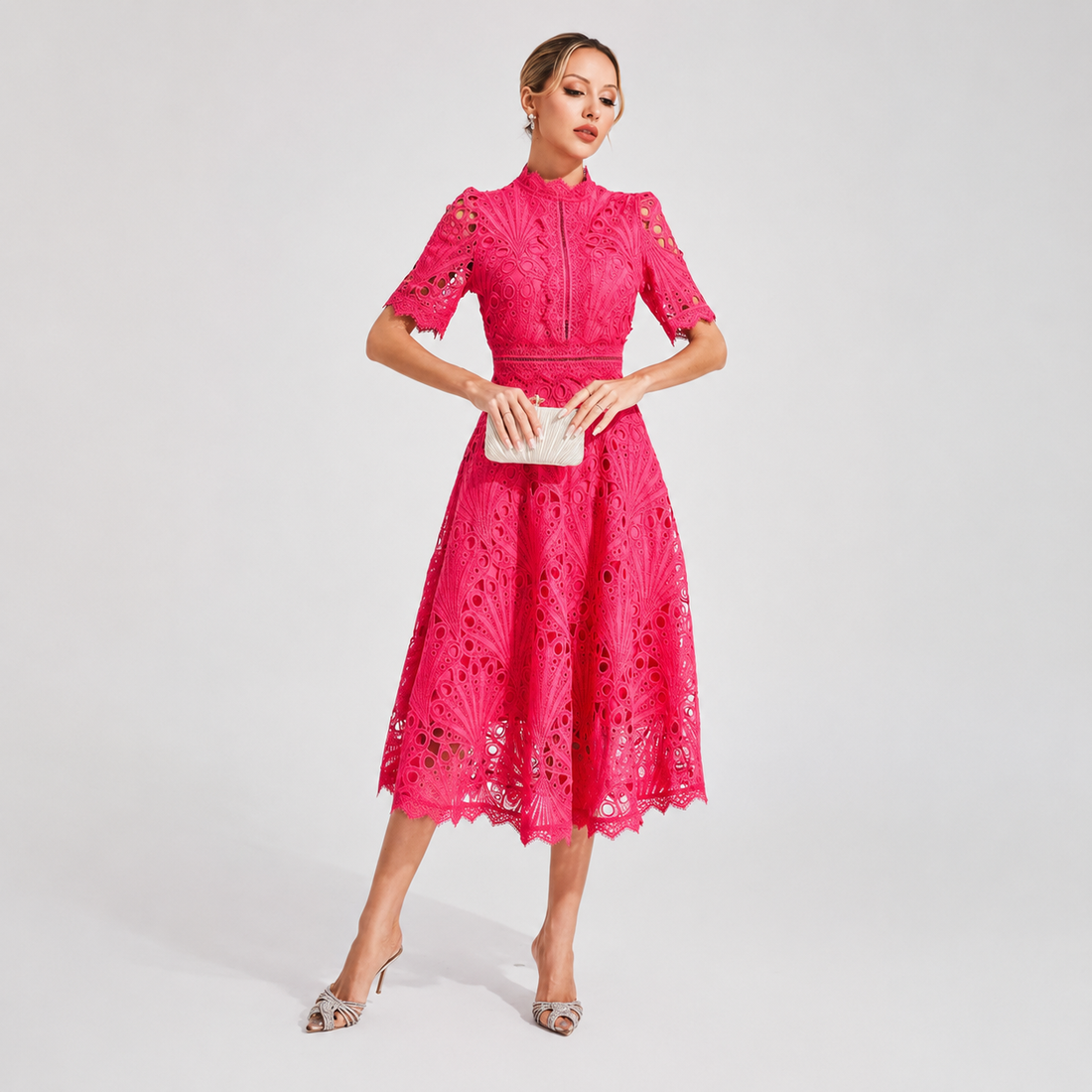 Hallie - Modisches Midikleid