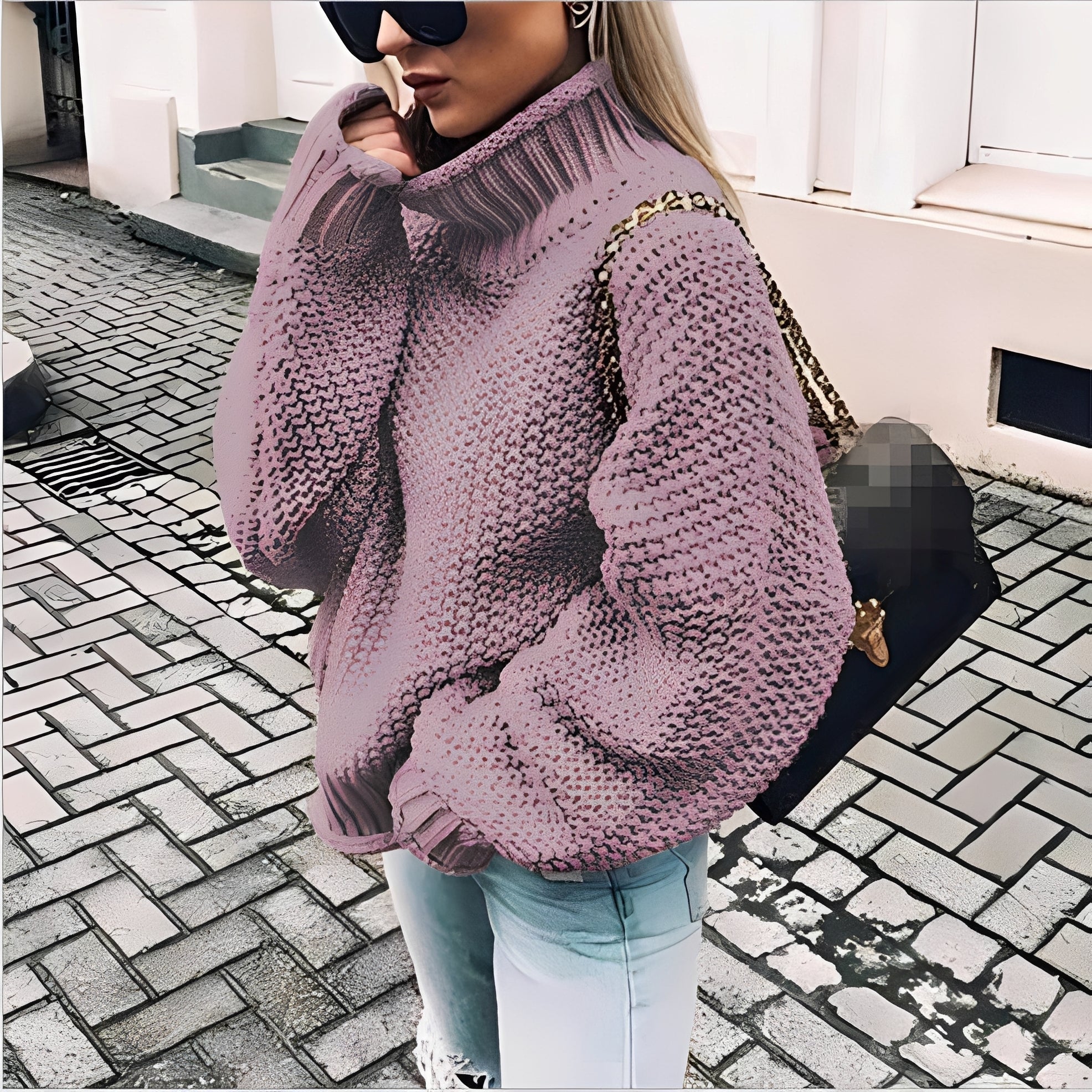 Brooke - Komfortabler Rollkragenpullover