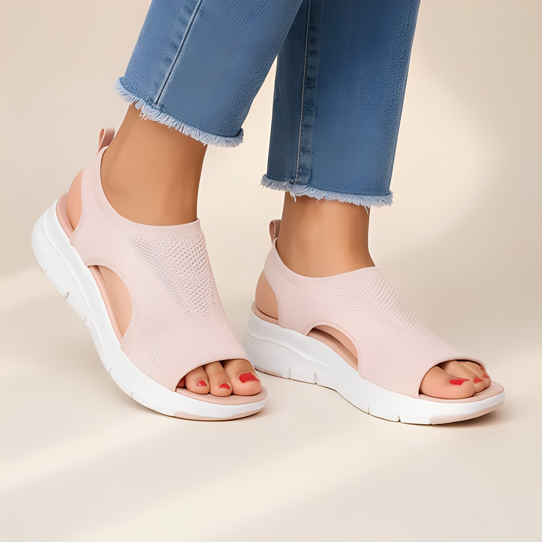 Jocelyne - Atmungsaktive Sandalen