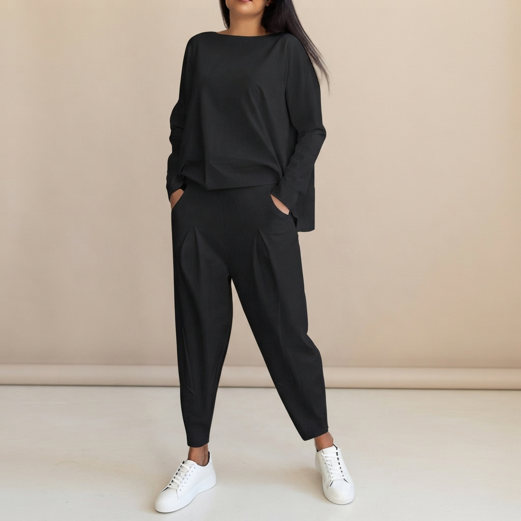 Emilyn - Komfortables Set mit weiter Hose