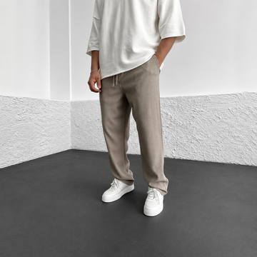 Zeke - Lässige Kordelzug-Lose-Hose