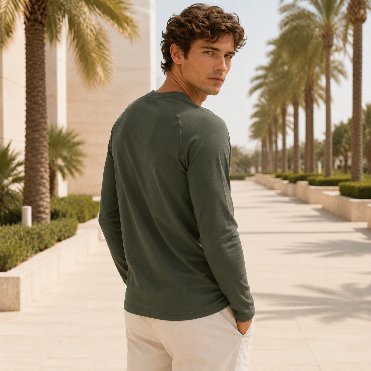 Keyhan - Traditionelles Henley-Shirt