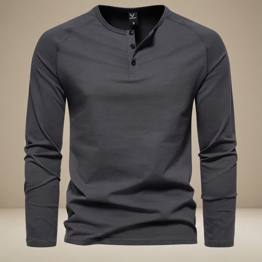 Keyhan - Traditionelles Henley-Shirt