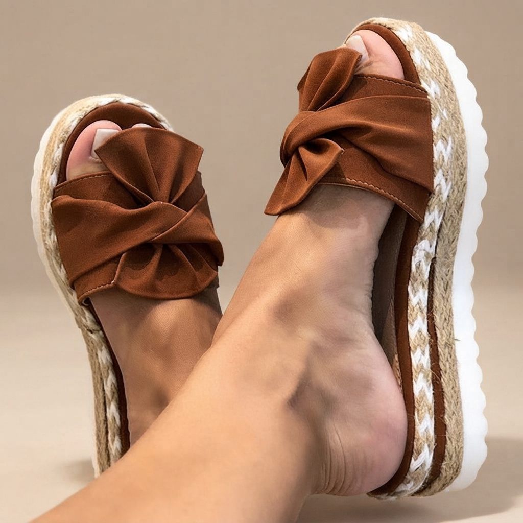 Claudia - Modische Sandalen mit Schleife