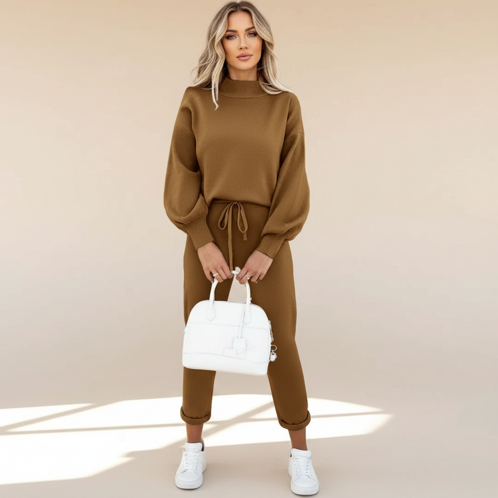 Gwenette - Lässiges und Bequemes Hosen-Set