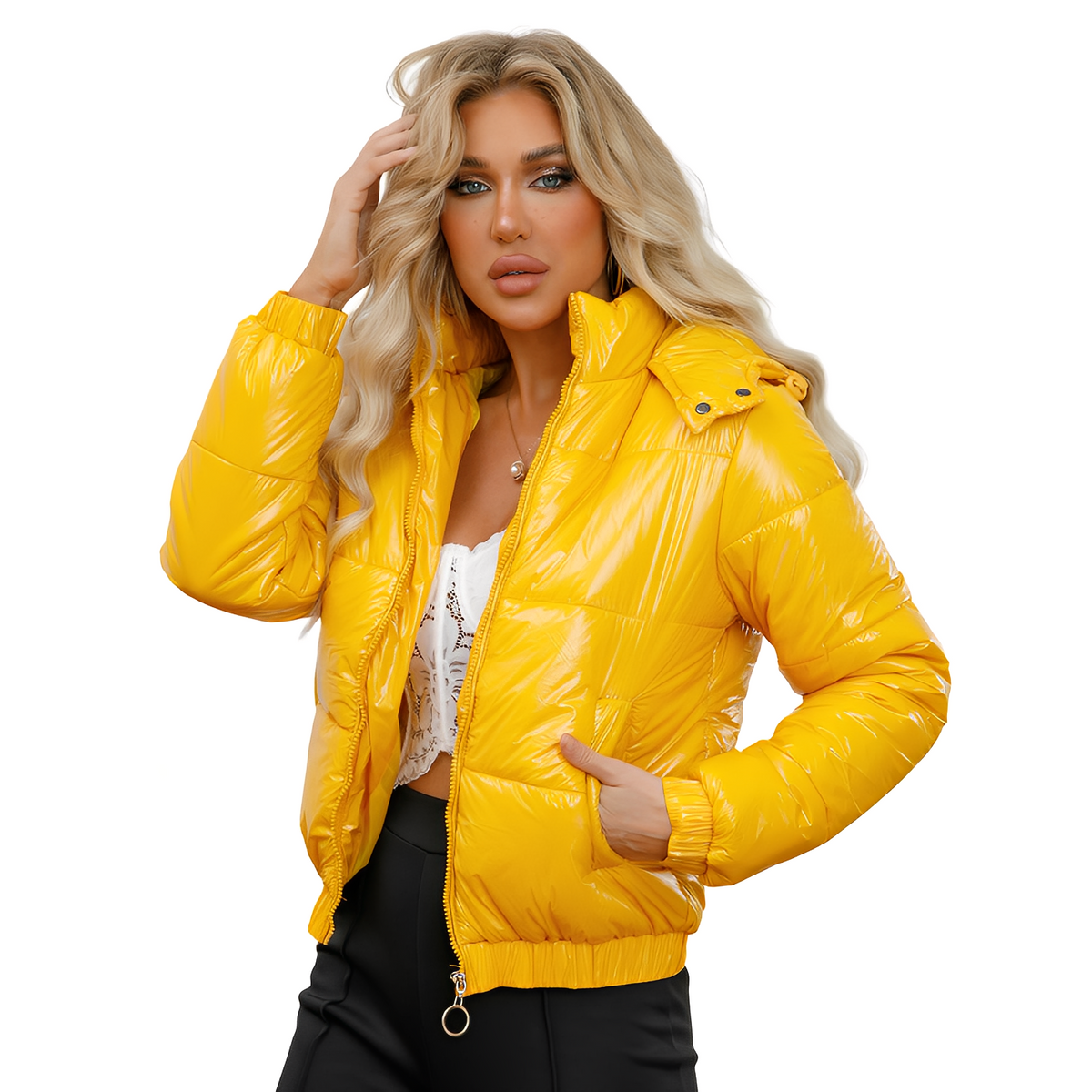 Yazmin - Modische und kuschelige Jacke