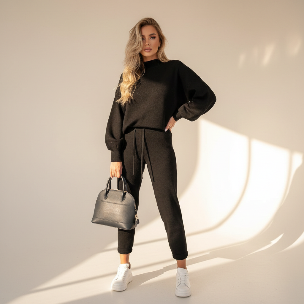 Gwenette - Lässiges und Bequemes Hosen-Set