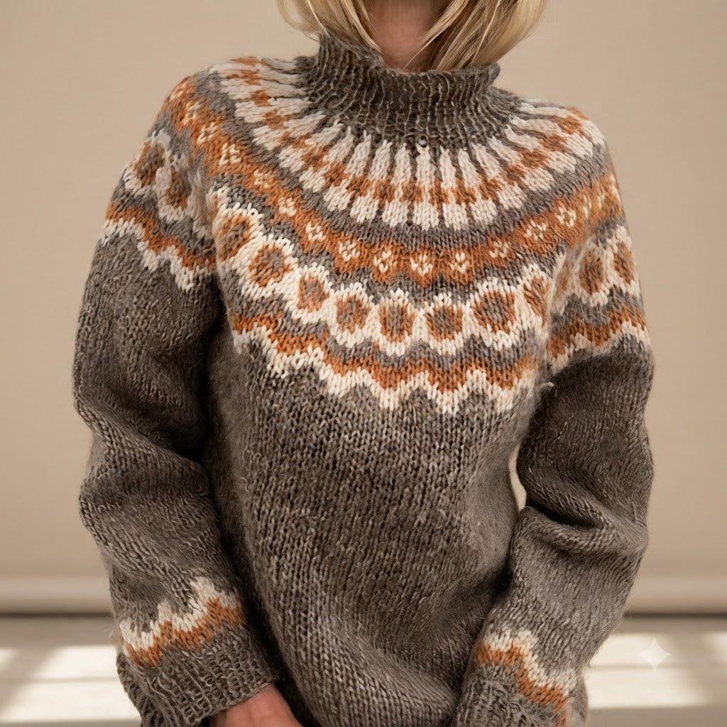 Oona - Bequemer Pullover mit Rollkragen
