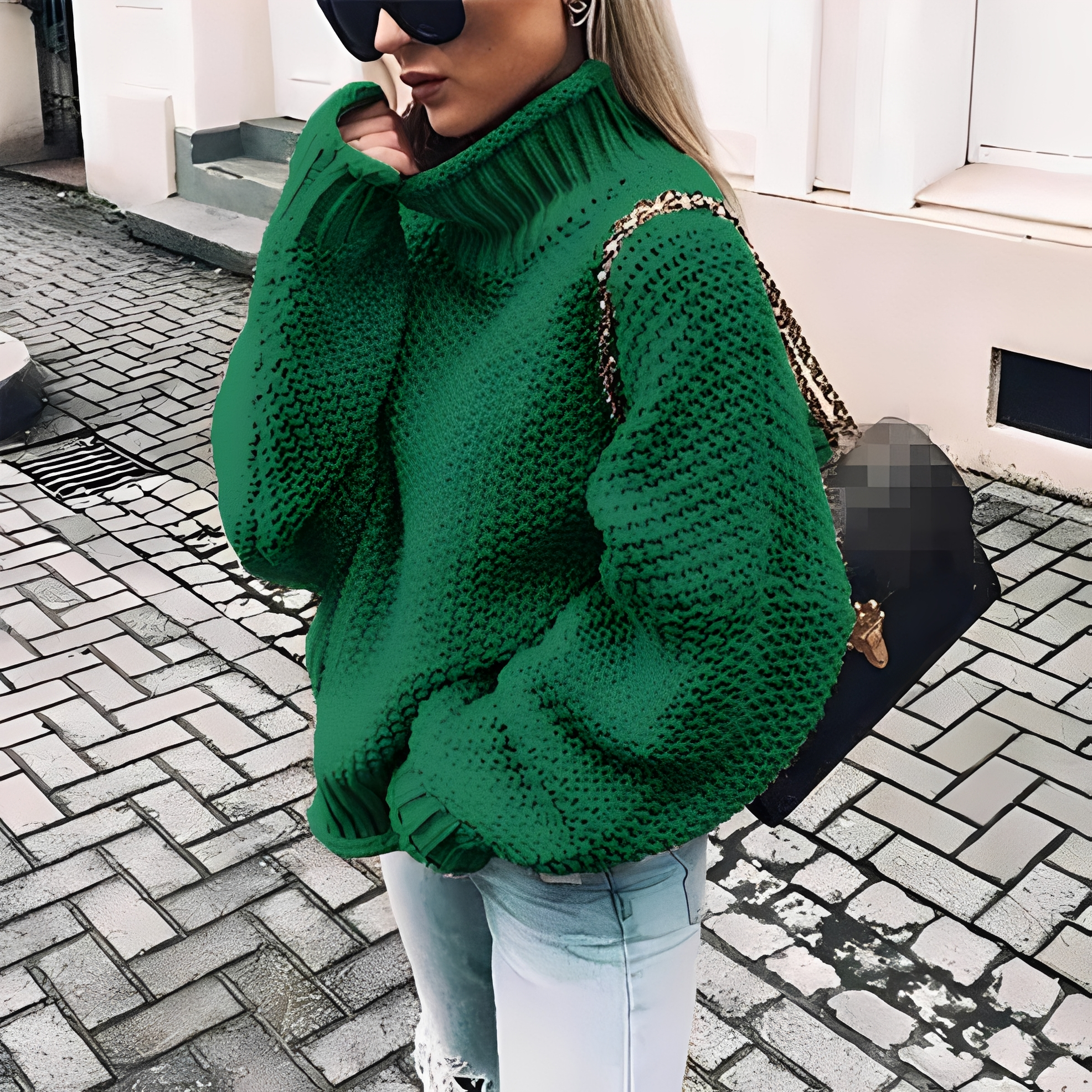 Brooke - Komfortabler Rollkragenpullover