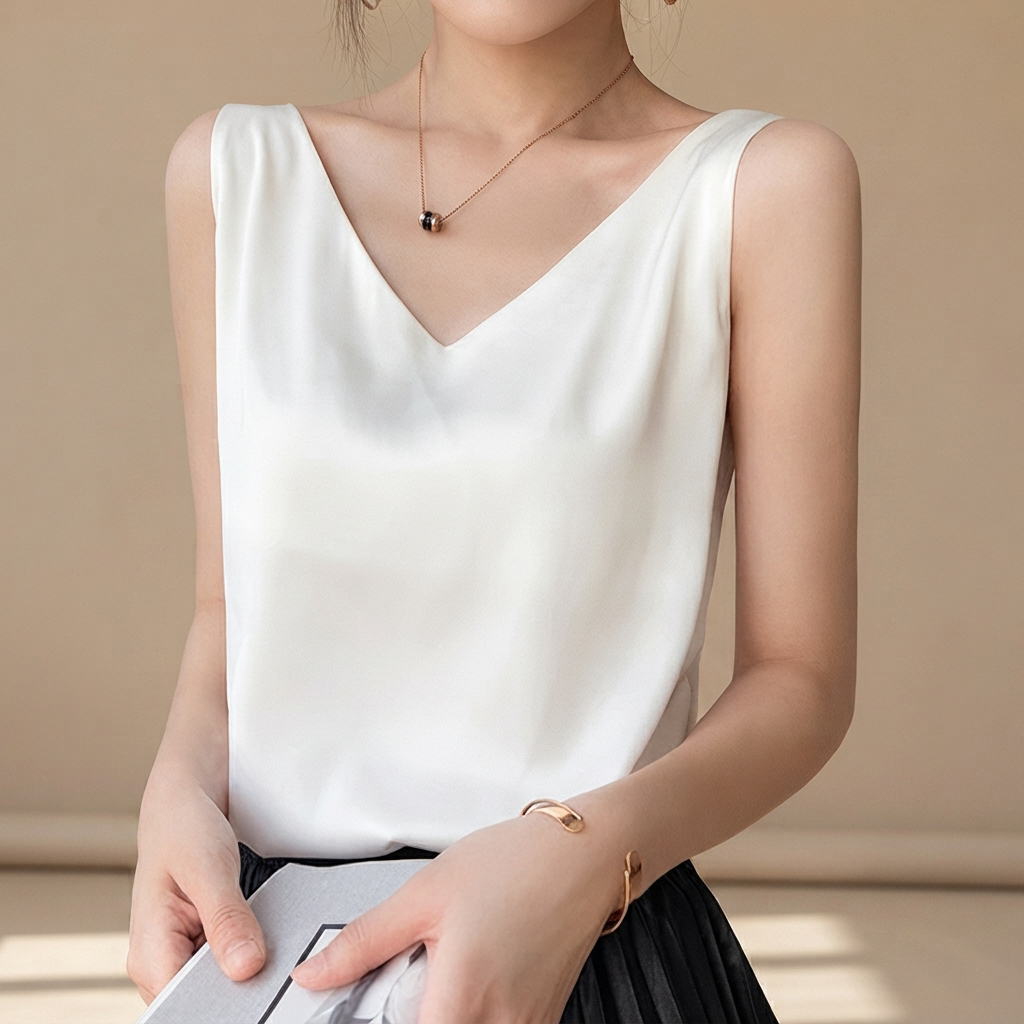 Trina - Elegantes Top mit V-Ausschnitt