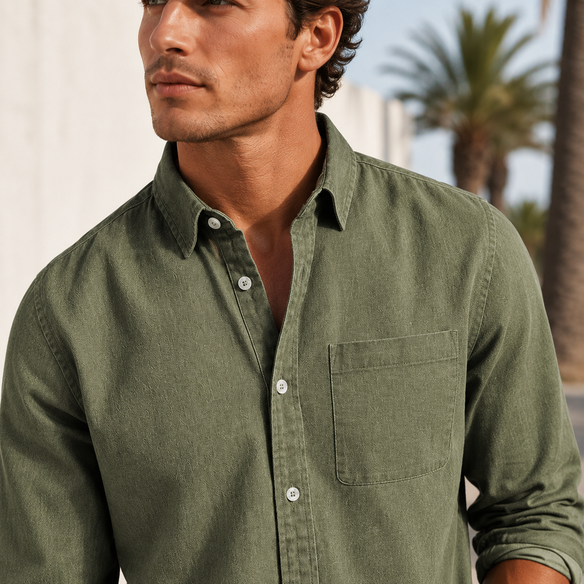 Wynford - Legere Button-Down-Bluse