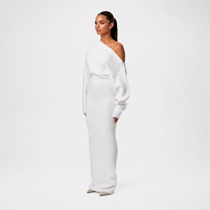 Tahlia - Stilvolles One-Shoulder Maxikleid