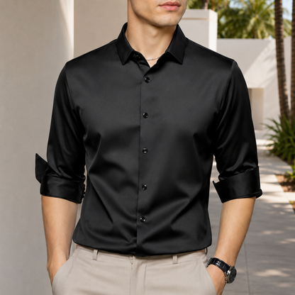 Esmaeel - Bequemes, faltenfreies Poloshirt