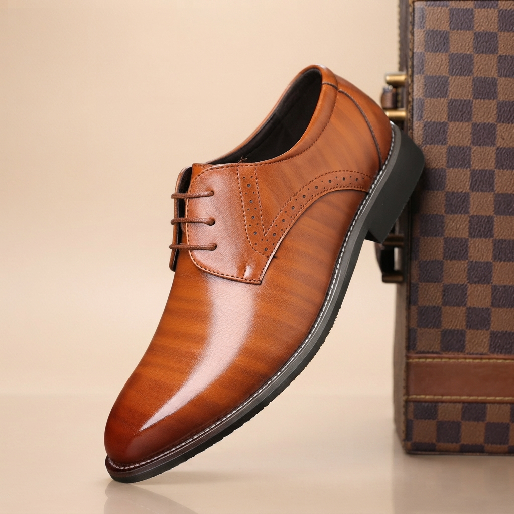 Tristan - Komfortable formelle Schnürschuhe
