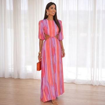 Anja - Elegantes Kleid mit offenem Rücken