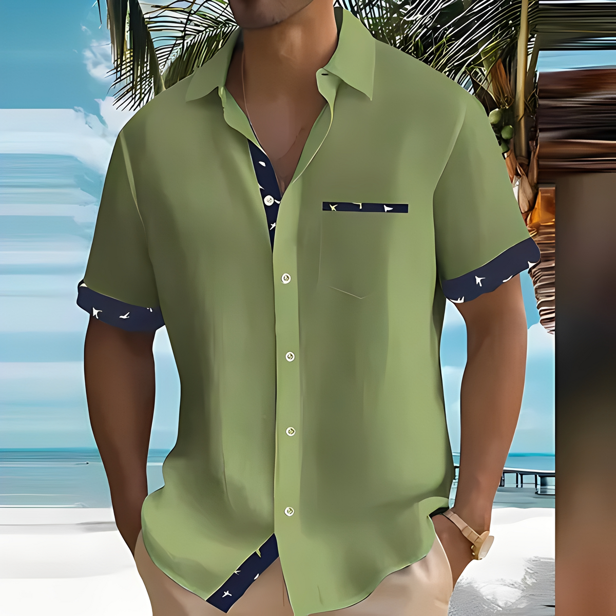 Liam – Stilvolle und leichte Sommerbluse