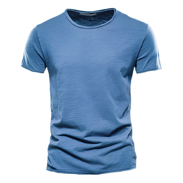 Roderick - Bequemes Herren-T-Shirt aus Baumwolle mit kurzen Ärmeln