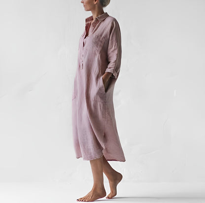 Justina - Luftiges Hemdkleid