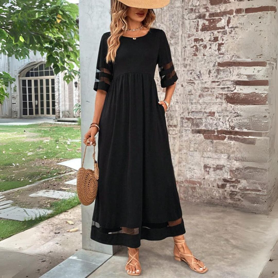 Amandine – Schickes Kleid mit bauchversteckendem Effekt