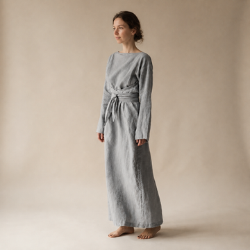 Ashlee - Fließendes Maxikleid ohne Bindung